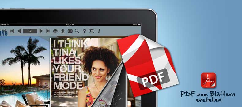 PDF zum Blättern erstellen und weltweit  mehr Leser erreichen